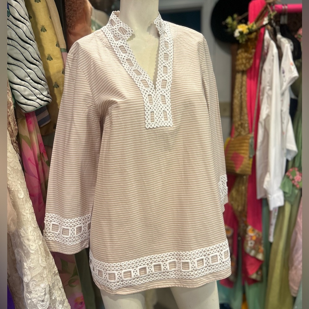 Preppy Tunic Blouse
